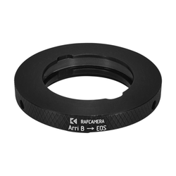 Arri-Bajonett (Arri-B)-Objektiv auf Canon EOS-Kamera-Mount-Adapter (RafCamera)