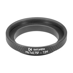 Adapter M47x0,75 Innengewinde auf M42x0,75 Außengewinde für Auszugsrohr von Takahashi FOA60 (RafCamera)