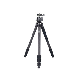 AOKA KF254C Carbon-Stativ + BH33 Kugelkopf, Schwarz