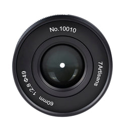7Artisans 60mm f/2,8 II Macro