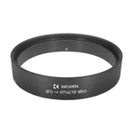 73mm Clamp to M77x0.75 Female Thread Adapter with 80mm Outer Diameter