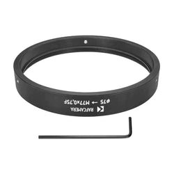 76.5mm Clamp to M65x1 Male Thread Adapter