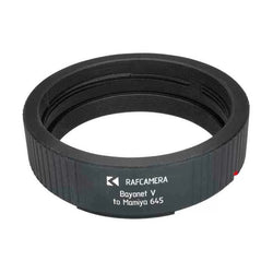High-quality Aluminium Bayonet V to Mamiya 645 Camera Adapter