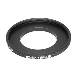 MM33x0.5 to M49x0.75 step-up ring adapter for Kiev-16U lenses