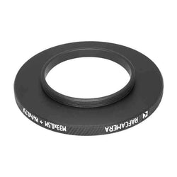 M33x0.5 male to M49x0.75 female filter adapter (step-up ring) for Kiev-16U lenses