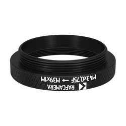 M43x0.75 female to M39x1 (LTM) male thread adapter for Raynox lens