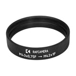 High-quality M43x0.75 to M42x1 thread adapter