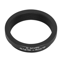 High-quality M47 to M42 thread adapter by RafCamera