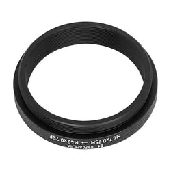 M47x0.75 male to M42x0.75 (T2) female thread adapter