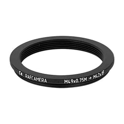 High-Quality Aluminium M49x0.75 to M42x1 Thread Adapter for Camera Lenses