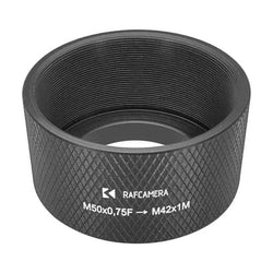 High-quality M50x0.75 to M42x1 lens adapter by RafCamera