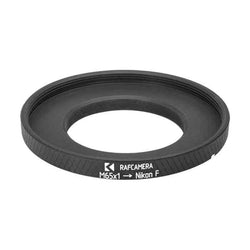 M65x1 to Nikon F mount adapter for large focusing helicoids in portrait and macro photography