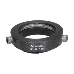 Durable OCT-18 to Canon EOS adapter for professional photography
