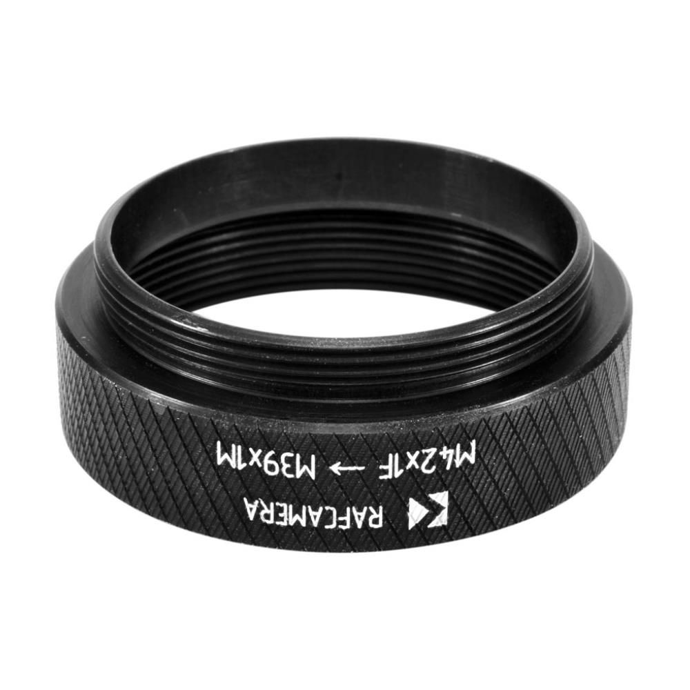 M42x1 female to M39x1 (LTM) male thread adapter, 11mm long (RafCamera ...