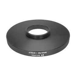 M43x0.75 male to M105x1 female thread adapter (43mm - 105mm filter step-up ring) (RafCamera)