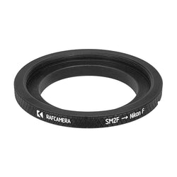 SM2 female thread to Nikon F camera mount adapter (RafCamera)